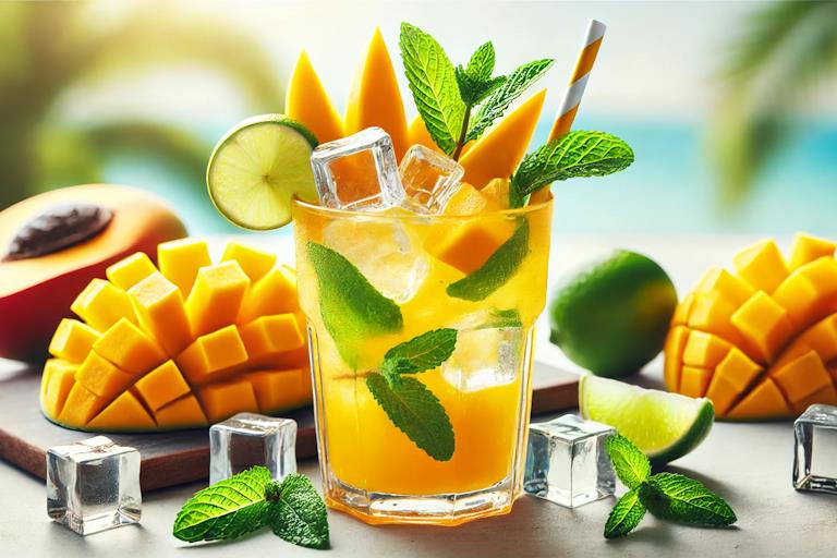 Mango Mojito Cocktail